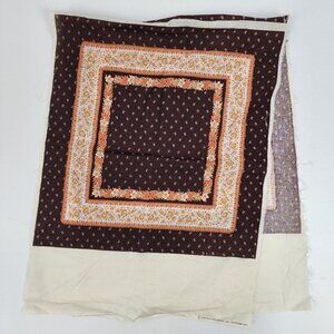 Vtg Springs Industries Pattern 2871 16" Square Pillow Front & Back Panel Fabric